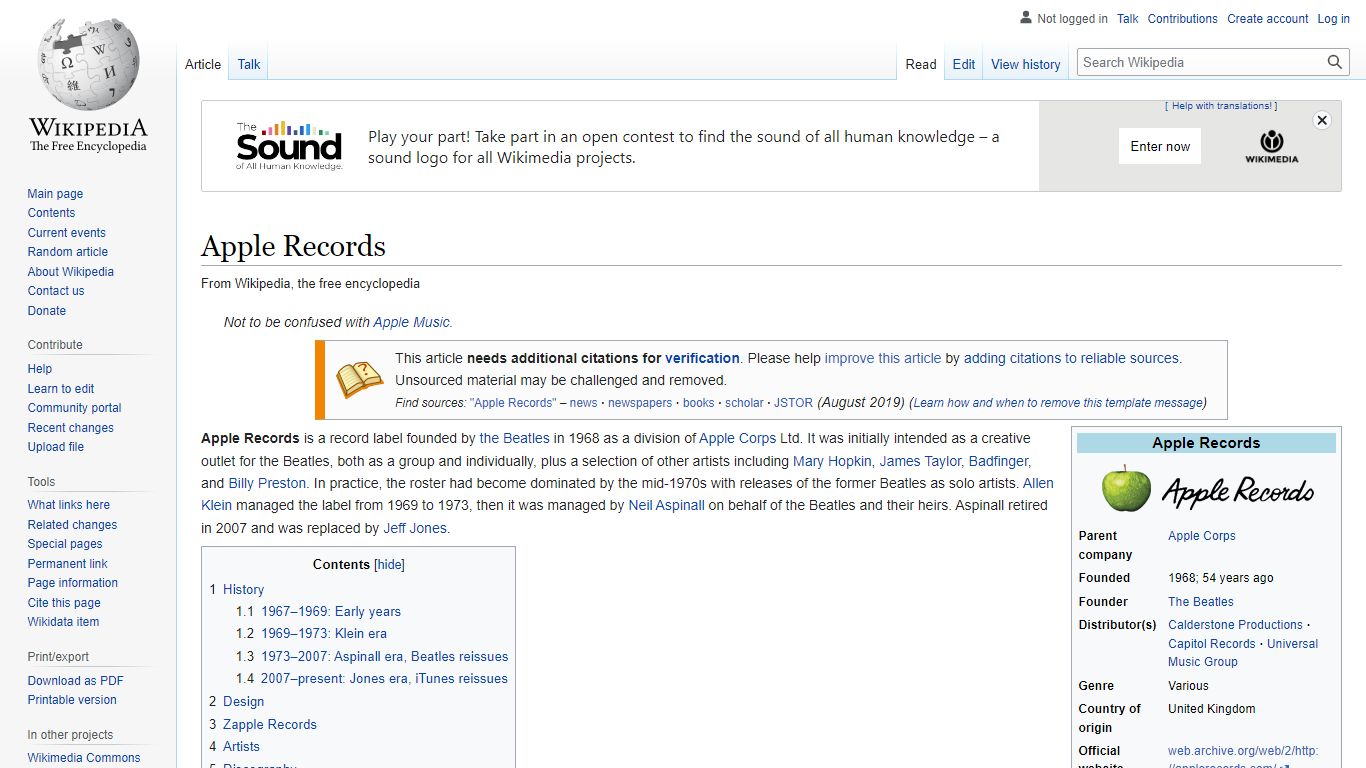 Apple Records - Wikipedia
